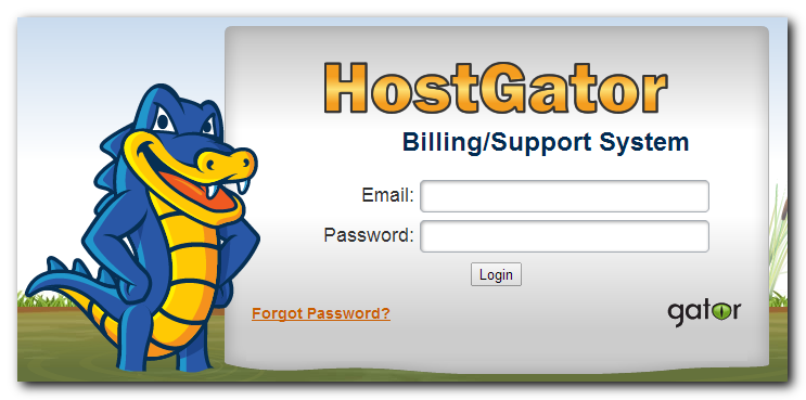 Hostgator login