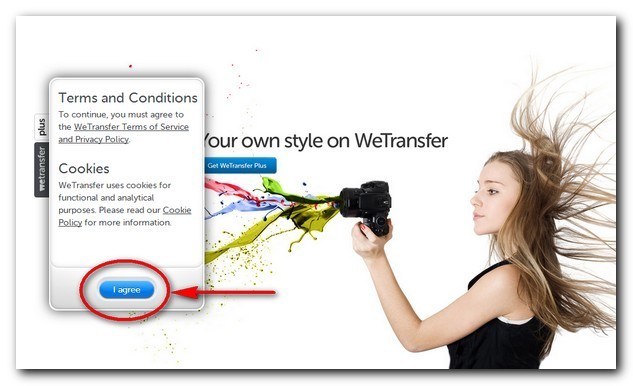 WeTransfer Agree